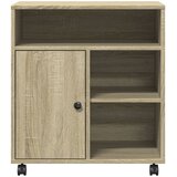  Stalak za pisač s kotačima boja hrasta sonome 60 x 50 x 67 cm | shoptok.hr