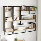  Set zidnih polica Zidne 6 pcs Umjetnički hrast 100 x 25 x 30 cm | Eponuda.ba