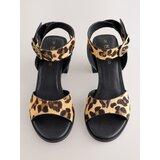 Next Sandali 'Forever Comfort' rjava / svetlo rjava / črna | Shoptok.si