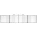  Lučne gabionske košare 20 kom 400x30x80/100cm pocinčano željezo | shoptok.hr