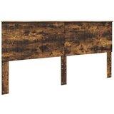  Vzglavje z vzglavjem Dimljeni oreh 200 cm Konstruiran les, (5000109728) | Shoptok.si