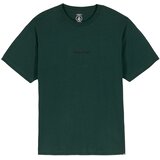 Volcom Majica 'Stone' temno zelena | Shoptok.si
