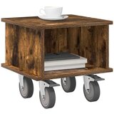TV stojalo Dimljeni oreh 37 x 35 x 35 cm Konstruiran les, (5000132692) | Shoptok.si