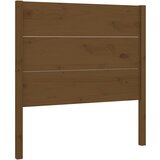  Uzglavlje smeđa boja meda 106 x 4 x 100 cm od masivne borovine | Eponuda.com