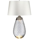 Elstead Lighting Elstead LENA-TL-L-SMOKE-OWSS - LED stona lampa LENA 1xE27/40W/230V 74 cm bela Cene