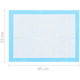  Podloge za obuku ljubimaca 200 kom 45x33 cm od netkane tkanine | shoptok.hr