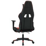  Masažni igralni stol z oporo za noge črno in Rdeča umetno usnje, (21152332) | Shoptok.si
