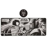 2000 ad judge dredd xl desk pad and coaster set