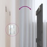  Zidno uzglavlje sivo 82 5 x 3 x 90 cm od masivne borovine | shoptok.hr