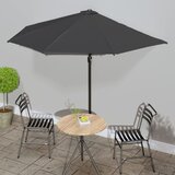 Balkonski suncobran s aluminijskom šipkom 300 x 155 cm antracit Cijene