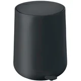 Črn koš za smeti s pedalom Nova, 5 l