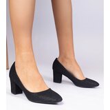 D/CEO marka niezdefiniowana Black fabric finish women's pumps Surima | ePonuda.com