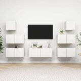  7-dijelni set TV ormarića bijeli od iverice Cijene