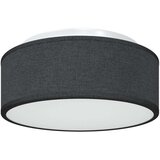 vidaXL Crna Tekstil, Metal Ø30 x 13.5 cm Dekorativni umetci | shoptok.hr
