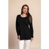 Fenzy Tunika Dugih Rukava, Crna | shoptok.hr