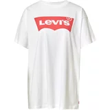 Levi's Široka majica 'Graphic SS Roadtrip Tee' crvena / bijela