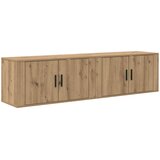  Zidni TV ormar set 2 pcs Umjetnički hrast 80 x 34,5 x 40 cm | shoptok.hr