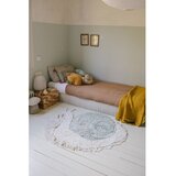 Lorena Canals Mentol zeleni/svijetlo sivi periv/ručno rađen pamučan dječji tepih 100x120 cm Snail – | shoptok.hr