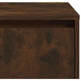  Noćni ormarići 2 kom boja dimljeni hrast 45x34x44 5 cm iverica | shoptok.hr