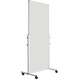 SMIT VISUAL Pomična bela tabla, jeklena pločevina, emajlirana, VxŠxG 1900 x 815 x 505 mm | Shoptok.si