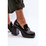 S. BARSKI Black Patent Leather Women's Pumps D&A | Shoptok.si