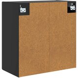  Ormar za montažu na zid 59 x 31 x 60 cm Konstruirano drvo Crna | shoptok.hr
