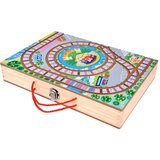  Drveni vlakić sagradi grad + kofer za vlak 89 za5374 | shoptok.hr
