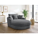 Bobochic Paris Siva fotelja od šenila Belem – | shoptok.hr