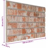  Zidne panele 10 pcs Narančasta 100 x 50 cm EPS pjena | Eponuda.com