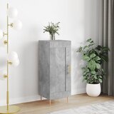 vidaXL Komoda betonsko siva 34,5x34x90 cm inženirski les Cene