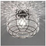  siru - plafonsko svetlo terra 1xE27/60W/230V crna/prozirno venecijansko staklo | Eponuda.com