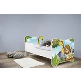 dečiji krevet 160x80 happy kitty - africa ( 7512 )