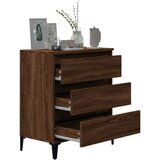 Komoda boja smeđeg hrasta 60 x 35 x 70 cm konstruirano drvo | shoptok.hr