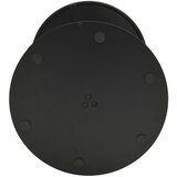 Vrtni stol okrugli crni Ø 50 x 72 cm čelični | shoptok.hr