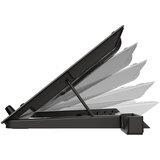 Trust Quno Cooling Stand LED GXT 1125 Laptop cooling stand sa 5 ventilatora + stalak za telefon | Eponuda.ba