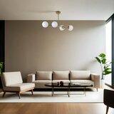Opviq yeni favori 4 Lü eskitme beyaz Camlı avize goldwhite chandelier cene