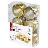 Emos led 6x zlatna čajna lampa, enterijer, vintage dccv13 ( 2649 )