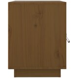  Noćni ormarić boja meda 40 x 34 x 45 cm od masivne borovine | shoptok.hr