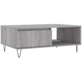  Stolić za kavu siva boja hrasta 90x60x35 cm konstruirano drvo | shoptok.hr