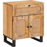  Noćni ormar Prirodna 50 x 33 x 60 cm Čvrsto drvo manga | shoptok.hr
