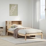 vidaXL Knjižna postelja brez vzmetnice 90x190 cm trdna borovina Cene
