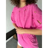 DStreet Women's T-shirt AYUBAS pink