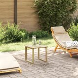 vidaXL Miza za ležalnike 40x40x36 cm Impregnirano borovo | Shoptok.si