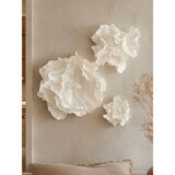 Wallxpert set 3D zidnih ukrasa cvet od EVA pene DM0014, 3 kom, beli | Eponuda.com