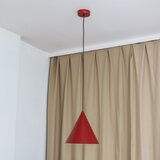  Visilica na sajli ETNA II 1xE27/15W/230V, prečnik 25 cm, crvena | Eponuda.com