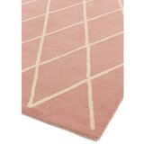 Asiatic Carpets Rožnata ročno tkana volnena preproga 80x150 cm Albany – | Shoptok.si