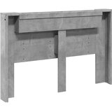  Uzglavlje Betonski sivi 160 x 16,5 x 103,5 cm Konstruirano drvo | Eponuda.com