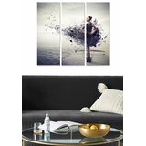 Wallity MDF121246546 Multicolor Decorative MDF Painting (3 Pieces) | Eponuda.ba