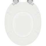  WC daska Bijelo 44 x 38 cm MDF ploča | shoptok.hr