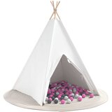  Teepee šator Bijelo 120 x 120 x 150 cm Tkanina i plastika | shoptok.hr